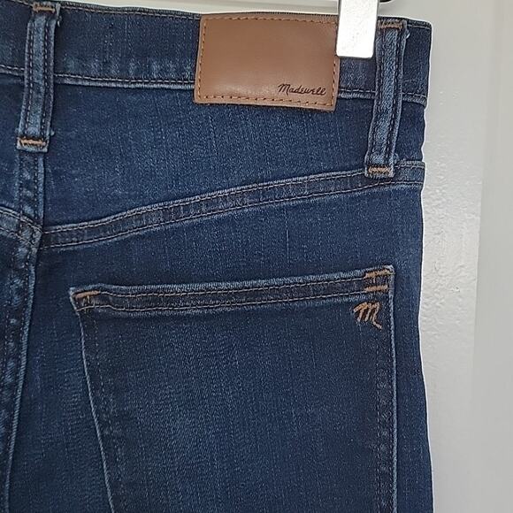 Madewell 10" High-Rise Skinny Jeans in Hayes Wash, 27 - Picture 6 of 8